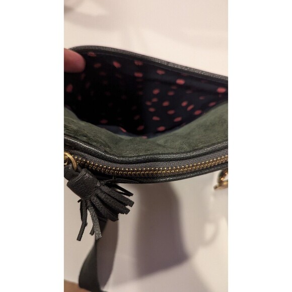 Juicy Couture Green Velvet Bag Well Maintained Perfect Inside Charms and crystal - Picture 10 of 10